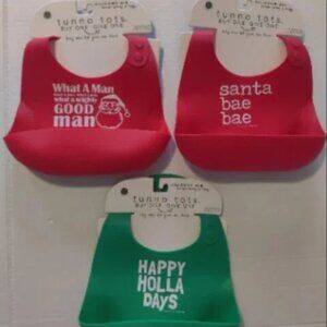 3 Bella Tunno Holiday Bibs